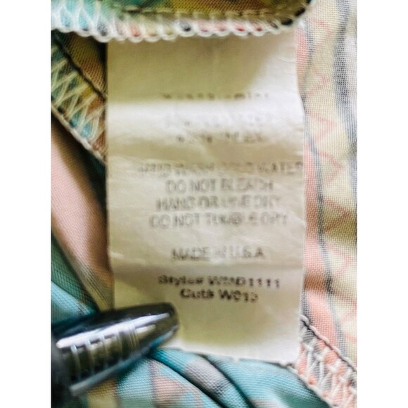 WASABI + MINT Womens Native Aztec Western Print Maxi Dress Size Large - Picture 5 of 13